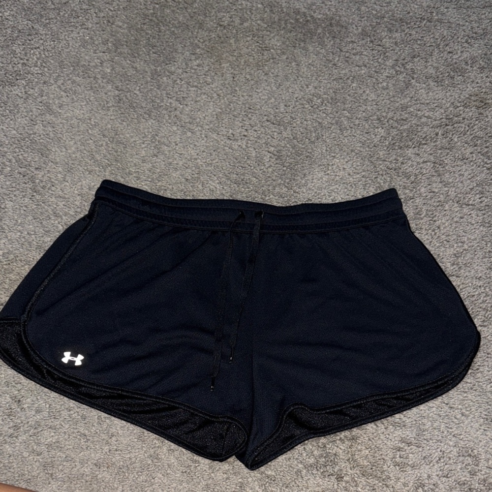 Under Armour Women's Black Athletic Shorts
